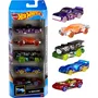 Hot Wheels - Coffret de 5 voitures de collection - Modèle aléatoire parmi 400+ références et 15 thèmes - Échelle 1:64 - À partir de 3 ans