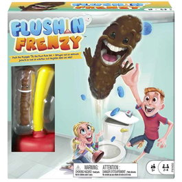 Mattel Juego Baño Boom Destapa Y Atrapa - Jeu de bain Boom - Destape et attrape - Pour enfants de 12 mois à 99 ans