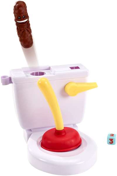 Mattel Juego Baño Boom Destapa Y Atrapa - Jeu de bain Boom - Destape et attrape - Pour enfants de 12 mois à 99 ans