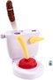 Mattel Juego Baño Boom Destapa Y Atrapa - Jeu de bain Boom - Destape et attrape - Pour enfants de 12 mois à 99 ans