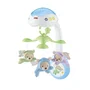 Fisher-Price Mobile Doux Rêves Papillon - Mobile musical pour lit bébé avec piles - Blanc et bleu - Dès la naissance - Modèle CDN41