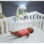 Fisher-Price Mobile Doux Rêves Papillon - Mobile musical pour lit bébé avec piles - Blanc et bleu - Dès la naissance - Modèle CDN41