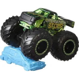Hot Wheels Monster Truck - Voiture aux roues géantes - Modèle aléatoire 1:64 parmi 48 modèles - Jouet pour enfants dès 3 ans