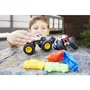 Hot Wheels Monster Truck - Voiture aux roues géantes - Modèle aléatoire 1:64 parmi 48 modèles - Jouet pour enfants dès 3 ans