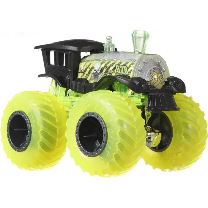 Hot Wheels Monster Truck - Voiture aux roues géantes - Modèle aléatoire 1:64 parmi 48 modèles - Jouet pour enfants dès 3 ans