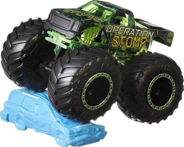 Hot Wheels Monster Trucks Véhicule Basique Échelle 1:64 - Modèles surtiment