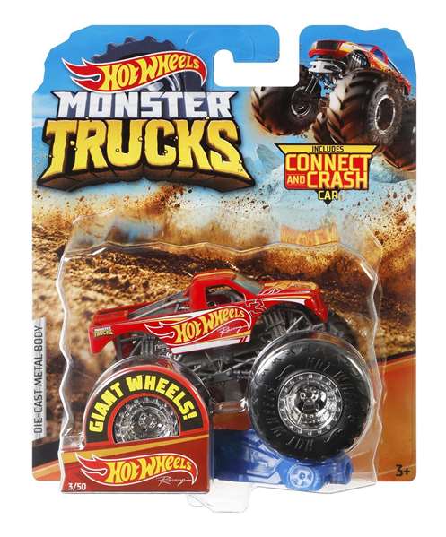 Hot Wheels Monster Trucks Véhicule Basique Échelle 1:64 - Modèles surtiment