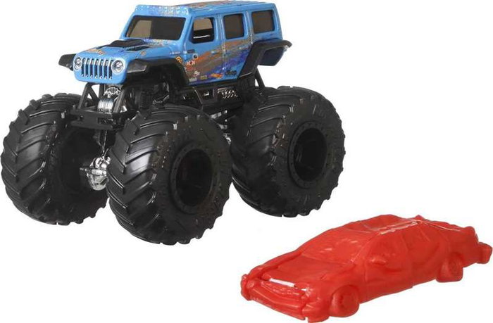 Hot Wheels Monster Trucks Véhicule Basique Échelle 1:64 - Modèles surtiment