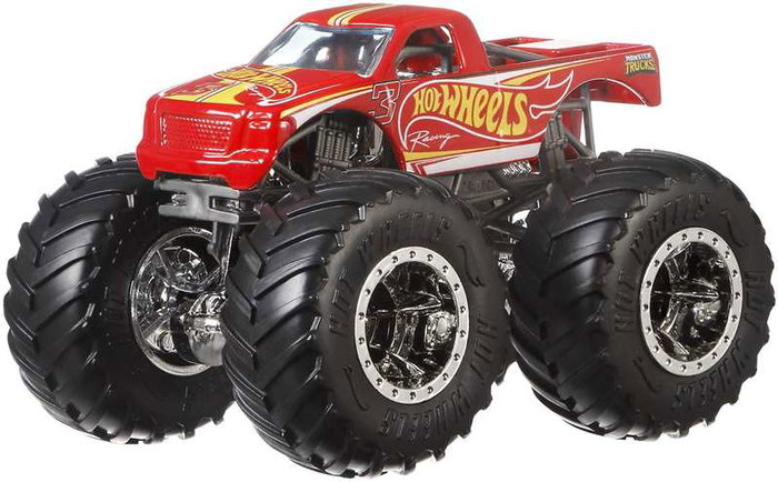 Hot Wheels Monster Trucks Véhicule Basique Échelle 1:64 - Modèles surtiment