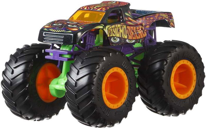 Hot Wheels Monster Trucks Véhicule Basique Échelle 1:64 - Modèles surtiment