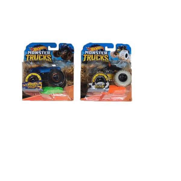 Hot Wheels Monster Trucks Véhicule Basique Échelle 1:64 - Modèles surtiment