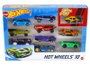 Mattel - Pack de 10 voitures Hot Wheels - Modèles assortis - Jeu pour enfants de 3 ans et plus