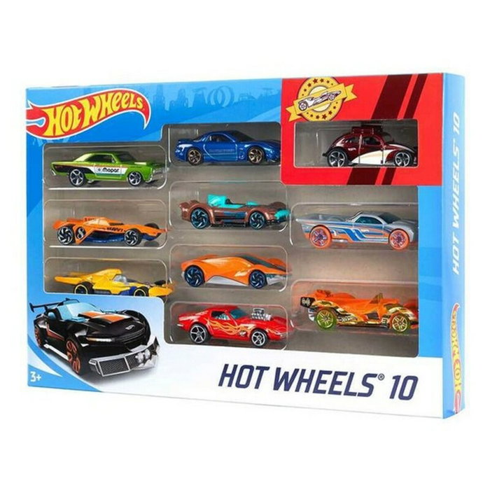 Jeu de Véhicules Hot Wheels Métal (10 Pcs) Jeu de Véhicules Hot Wheels Métal (10 Pcs)