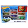 Hot Wheels - Coffret de 10 Véhicules Miniatures Multicolores - 54886 - Jeu de Voitures pour Enfants 3 ans et +