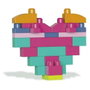Mega Bloks Sac de construction rose 60 briques