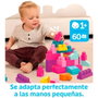 Mega Bloks Sac de construction rose 60 briques