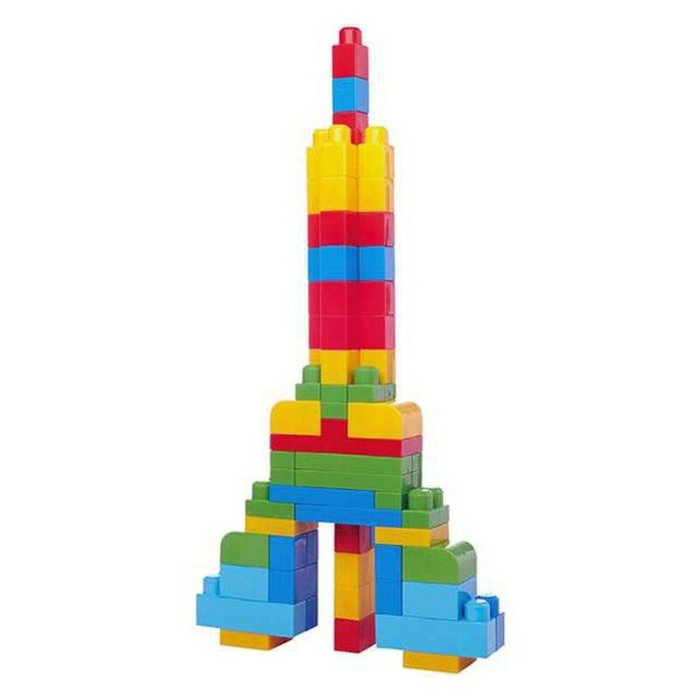 Mega Bloks Sac Medium Classique 60 briques bleu