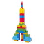 Mega Bloks Sac Medium Classique 60 briques bleu