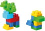 Mega Bloks Sac Medium Classique 60 briques bleu