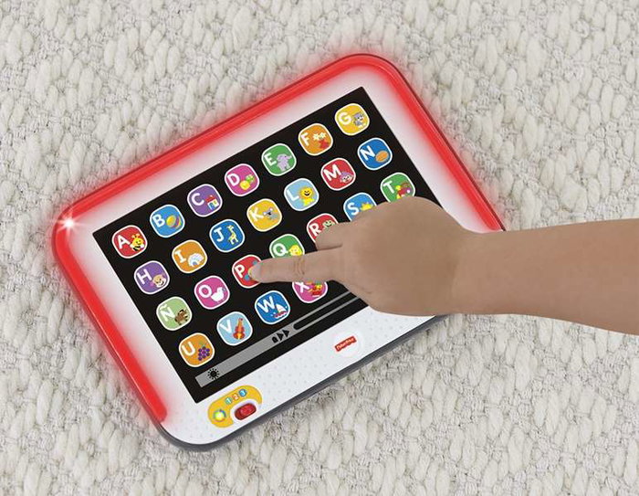 Fisher-Price - Ma première tablette éducative - Chante, parle et émet de la musique - Jouet d'éveil avec lumières et sons - Dès 7 mois