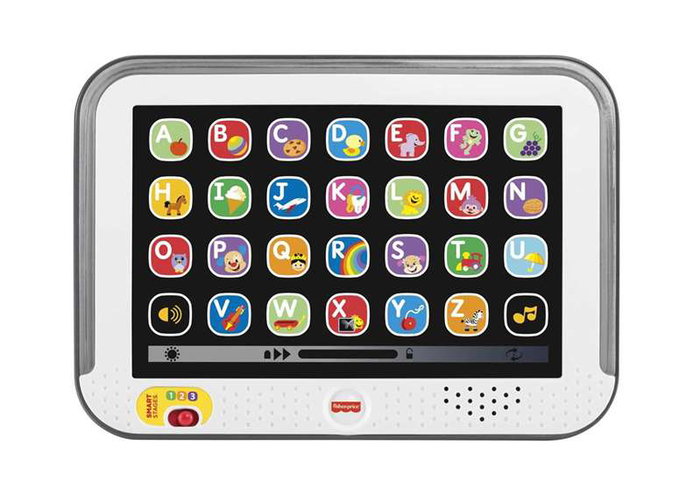 Fisher-Price - Ma première tablette éducative - Chante, parle et émet de la musique - Jouet d'éveil avec lumières et sons - Dès 7 mois