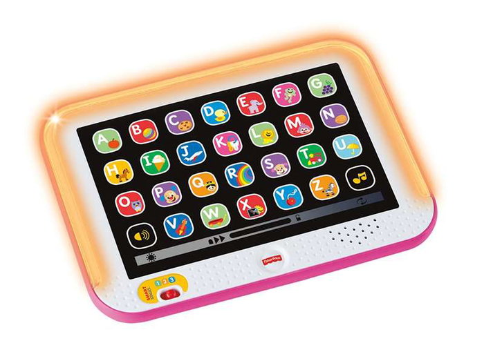 Fisher-Price - Ma première tablette éducative - Chante, parle et émet de la musique - Jouet d'éveil avec lumières et sons - Dès 7 mois