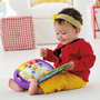 Fisher-Price Livre musical interactif d'apprentissage Ríe y Aprende - 6 langues, avec lumières, apprentissage des lettres, chiffres, formes et couleurs, à partir de 6 mois