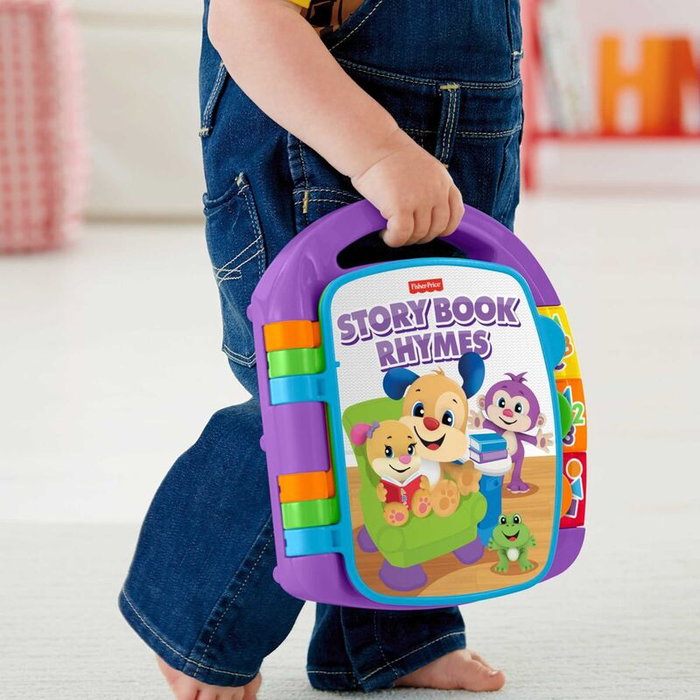 Fisher-Price Livre musical interactif d'apprentissage de Perrito