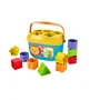 Fisher-Price Mon Trieur de Formes Jouet d'éveil avec 10 Blocs Colorés - Classique pour Bébés 6 Mois et Plus - Réf. FFC84