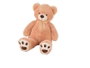 Creaciones Llopis - Peluche ours avec nœud 100 cm - Polyester - Couleurs assorties (marron, beige) - Modèle envoyé aléatoirement