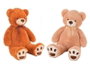 Creaciones Llopis - Peluche ours avec nœud 100 cm - Polyester - Couleurs assorties (marron, beige) - Modèle envoyé aléatoirement