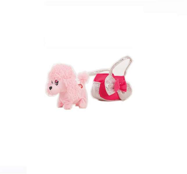 Creaciones Llopis Peluche Marilin Chien animé 16 cm avec sac, marche et remue la queue, musique, pile(s) requise(s) Creaciones Llopis Peluche Marilin Chien animé 16 cm avec sac, marche et remue la queue, musique, pile(s) requise(s)
