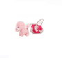Creaciones Llopis Peluche Marilin Chien animé 16 cm avec sac, marche et remue la queue, musique, pile(s) requise(s)