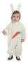 Creaciones Llopis - Déguisement Bébé Lapin Carotte - Taille 0-12 Mois - Polyester/Polyamide - Jeu en Espagnol et Anglais