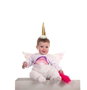 Creaciones Llopis - Déguisement bébé licorne - Costume avec ailes et corne - Taille 0-12 mois (0-6 mois) - Polyester/Polyamide
