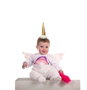Creaciones Llopis - Déguisement bébé licorne - Costume avec ailes et corne - Taille 0-12 mois (0-6 mois) - Polyester/Polyamide