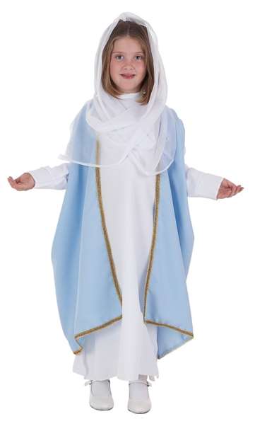 Creaciones Llopis - Déguisement Enfant Vierge T-4 - Pour 9 à 11 Ans Creaciones Llopis - Déguisement Enfant Vierge T-4 - Pour 9 à 11 Ans