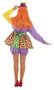 Creaciones Llopis Déguisement Adulte Clown Payasina Love Taille L - Vêtement, Culotte, Ceinture, Perruque et Chapeau
