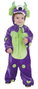 Creaciones Llopis Déguisement bébé monstre lilas pour enfant de 3 à 6 ans (4-6 ans) en polyester/polyamide