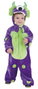 Creaciones Llopis Déguisement bébé monstre lilas pour enfant de 3 à 6 ans (4-6 ans) en polyester/polyamide