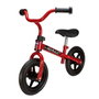 Chicco Biciclette sans pédales Bullet rouge 10 pouces - Apprentissage de l'équilibre pour enfants de 2 à 5 ans (46x56x68 cm)