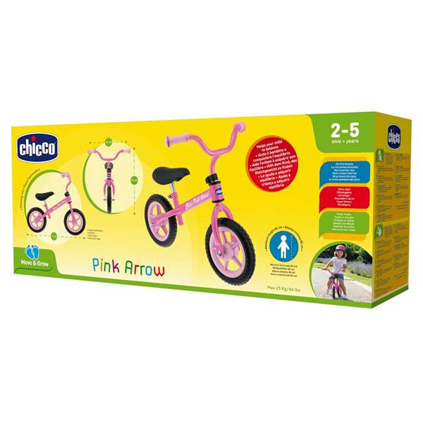 Chicco Draisienne Bullet Rose 10 pouces