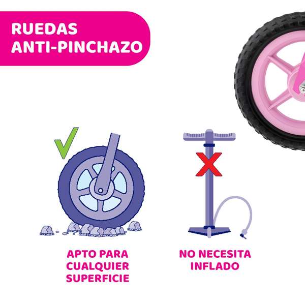 Chicco Draisienne Bullet Rose 10 pouces