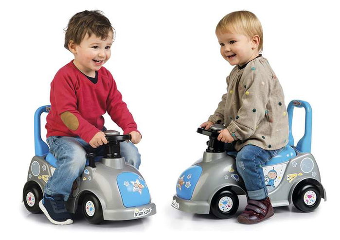 Chicos Star Kids Porteur et Trotteur Bleu
