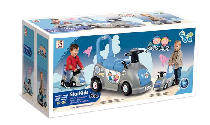 Chicos Star Kids Porteur et Trotteur Bleu