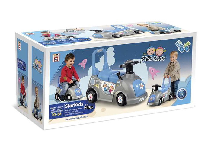 Chicos Star Kids Porteur et Trotteur Bleu