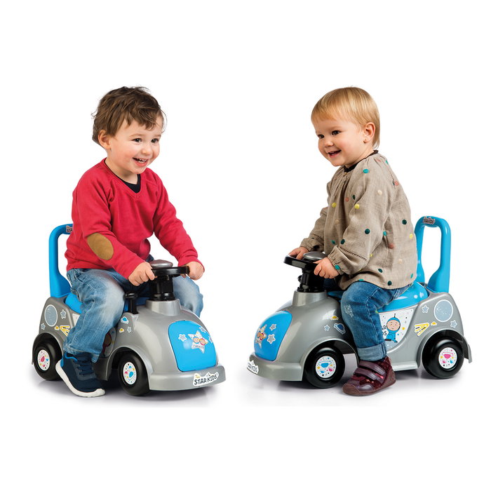 Star Kids Correpasillos Blue 35208 - Pousseur et trotteur pour bébé, avec rangement, pour enfants de 10 à 36 mois