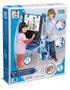 Chicos Pizarra 2 en 1 Tableau Magnétique et pour Tiza 63x60x120 cm avec 64 Pièces - Jeu Éducatif Métal pour Enfants 3 à 5 Ans