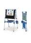 Chicos Pizarra 2 en 1 Tableau Magnétique et pour Tiza 63x60x120 cm avec 64 Pièces - Jeu Éducatif Métal pour Enfants 3 à 5 Ans