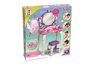 Chicos - Tocador coiffeuse Topstar avec tabouret, 12 accessoires, dimensions 51x56x85 cm, plastique, âge recommandé 3 à 5 ans